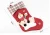 Import Christmas Decoration supplies Christmas Socks Santa stocking sock Christmas hanging decoration from China