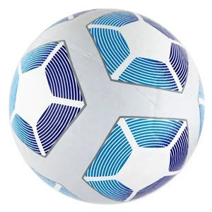 Classic Custom Logo Size 3 Rubber Bladder Team Sports Rubber Football Soccer Ball