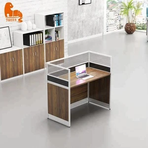 Classic office furniture small glass wood partition designs