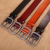 Classic Pin Buckle man Genuine Leather stock belt guangzhou