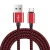 Import Coloful 1m Fast Charging 2.1A Braided Micro Type C USB Charger Cable from China
