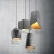 Import Colorful Cement Art Rubber Plastic Pendant Lighting/Chandelier Lamp Cups E27 E24 from China