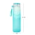 Import Colorful Gradient Glass Water Bottle with Cloth Cover Portable Frosted Sports Glass Water Bottle from China