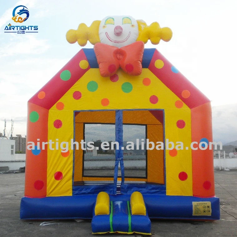 Commercial Inflatable Toys Outdoor Strong Inflatable Clown Jump Bouncer for Entertainment