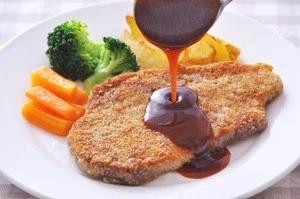 Condiment brown flavor solid seafood salted soy sauce in bottle