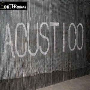 construction decorative screen mesh curtain design home decor