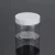 Cosmetic Cream Jar Container 8 oz pet plastic jars with transparent white black gold lid cap
