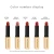 Import Cosmetic matte lipstick private label OEM custom create lipstick organic lakme lipstick with 5 multi color from China
