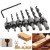 Import Countersink Drill Bit Set Power Tools Accessories with Hex Key for Plastic, Woodworking Tool by Power Drill (7pcs,3-10mm) from China