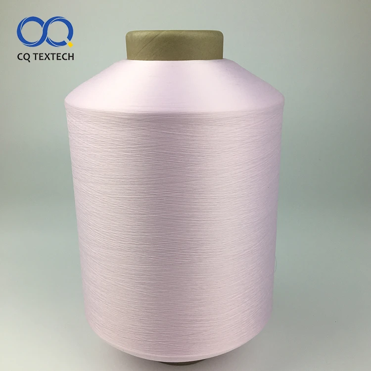 CQ China suppliers texture recycling  100D/36F semi dull spun polyester yarn