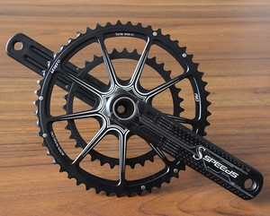 Cr-Mo Spindle CNC Other Bicycle Parts Bicycle Crankset