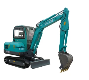 crawler excavator 4 ton smallest digger hydraulic system of earth-moving machinery used in garden home farm works
