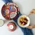 Import Creative ceramic plate bowl wedding gift set steak plate salad bowl western food plate Japanese tableware from China