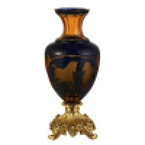 Creative colorful Arabic crystal  flower vase  Decorative Tabletop Centerpiece  Vases