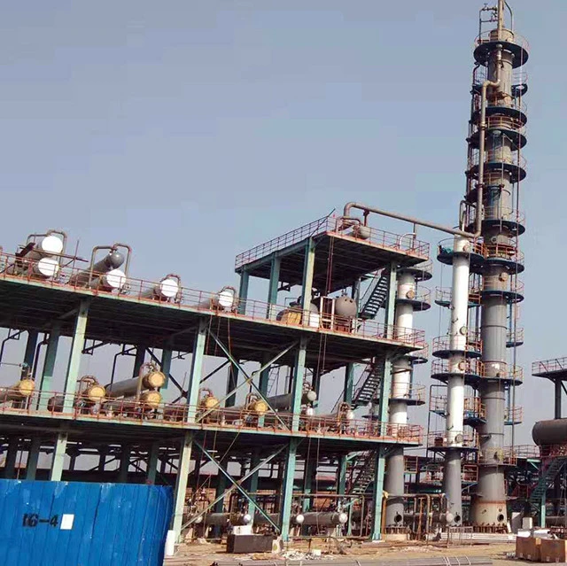 crude petroleum refinery equipment