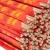 Custom 100% natural wooden chopsticks disposable bamboo in semi-paper sleeves chopsticks