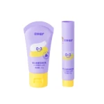 Custom 40ml 50ml 60ml PCR Plastic Empty Hand Cream Lotion Squeeze Cosmetic Tubes Plastic Bottle Cosmetic Packaging Tube