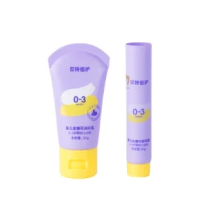 Custom 40ml 50ml 60ml PCR Plastic Empty Hand Cream Lotion Squeeze Cosmetic Tubes Plastic Bottle Cosmetic Packaging Tube