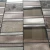 Import Custom art design mixed color  rectangle glass and stone marble mosaic from China