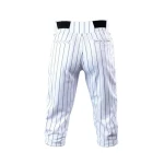Custom baseball pants wholesale baseball softball pant trousers grey stripe baseball knickers pants