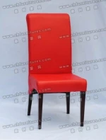 Custom dining room sets furniture luxury wooden dining furniture with fabric cover YC-F73