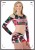 Import Custom dye sublimation crop top cheer uniforms from China