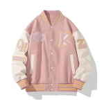 Custom Embroidered Logo Winter Spring Autumn Plus Size Varsity Jackets Cool High Quality Custom Made Varsity Jacket