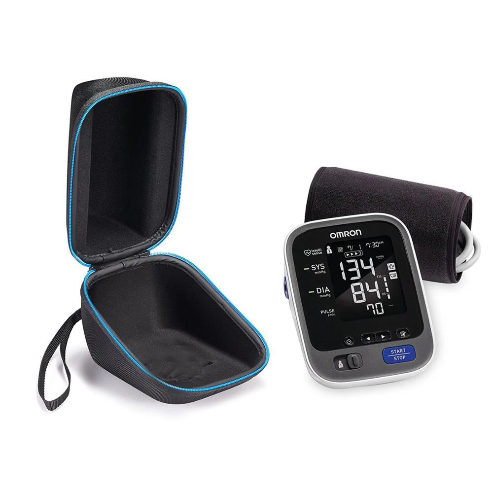 Custom Hard shell Medical Case for Arm Blood Pressure Monitor with wrist handle