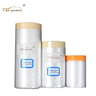 Buy Custom Hdpe Disposable Plastic Auto Pre Taped Masking Film From Rongcheng Xinyuan Paper And