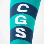 Custom Long Baseball Socks Striped Comfortable Soccer Socks