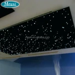Custom made various lighting effect fiber optic star ceiling panel