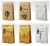 Import Custom Printed Flat Bottom Resealable Ziplock Top Coffee Bags With Valve Wholesale Packaging Bag from China