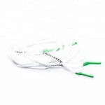 Custom Printed Shoe Laces With Silicone Tips Oval Flat Lace Swap Cotton Polyester Designs Shoelace