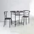 Import Custom Restaurant Vintage 2 Seater Furniture Dining Table Set from China