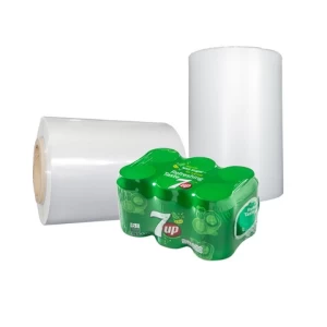 Custom Size 0.03-0.2mm Pe Plastic Transparent Shrink Wrap Film Ldpe Pe Shrink Film For Pallet Packing