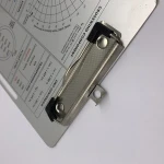 custom size transparent folder & high quality a5 aluminium clipboard