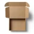 Import Custom Small Postal Shipping Box Pink Color Printing logo Corrugated Paper Box from China