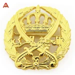 Custom Soft Hard Enamel Metal Logo Lapel Pin College Gold No-Twist Badge Reel Window Name Badge