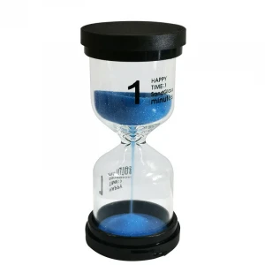 Custom Time Egg Time Plastic Glass Decoration Hourglass Clock Kid Sand Timer