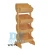 Import Custom Wooden Display Stands Shelves Food Bottles Box Wooden Flooring Display for Bulk Purchase from China