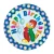 Import Customizable 9 Inch Disposable Party Paper Plates 8 Plates Pack Soak and Cut Proof for Tableware Decorations Made in India from China