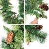 Customizable design Wholesale Christmas green Plastic artificial Spruce Garland For Christmas Decoration