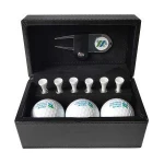 Customize Golf Accessory Gift Set with Golf Balls and Golf Tees