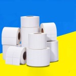 Customized adhesive label paper and direct printing labels label stickers for food