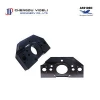 Customized aluminium parts with black color by cnc machining