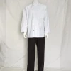 Customized Fine plain Chef coat Chef Uniforms Chef Jackets for Restaurant & Bar Polyester / Cotton