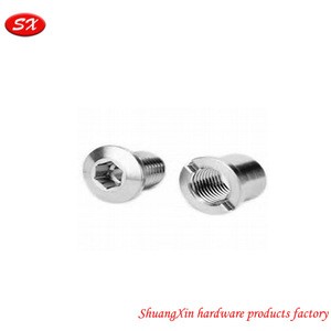 Customized high precision Stainless Steel Fastener Bolt And Nut For Bicycle