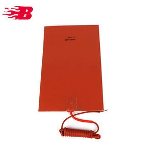 Customized Industrial Flexible Silicone Heating pad Heater