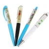 Customized liquid tip n strip floating action pen