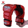 Customized OEM High Quality Leather MMA Gloves Boxing Gloves Sparring Gloves